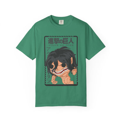 Anime Graphic T-Shirt, Attack on Titan Tee, Unisex Casual Shirt, Gift for Anime Fans, Streetwear Style
