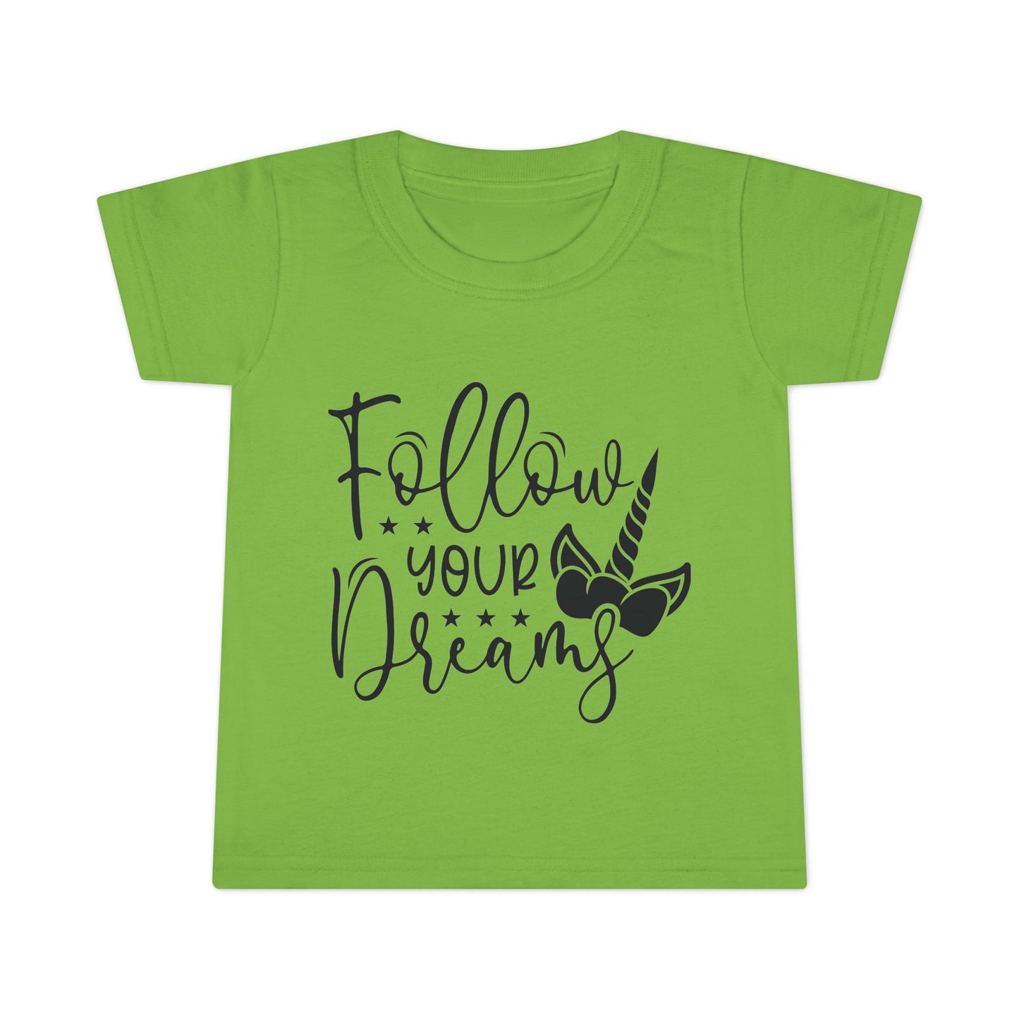 Toddler T-Shirt - Follow Your Dreams Unicorn Tee