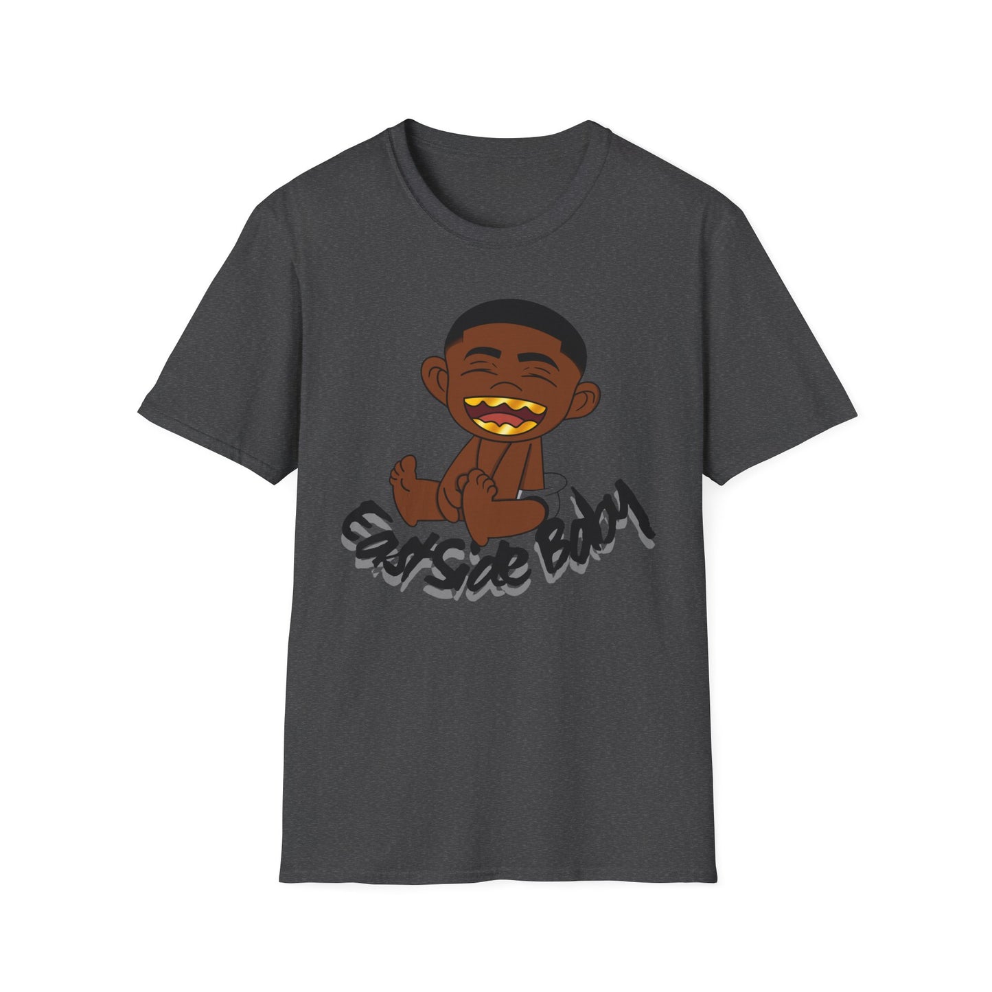 Unisex Softstyle T-Shirt - 'Eastside baby' Fun Graphic Tee