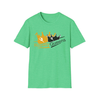 Royalty Queens T-Shirt, Unisex Softstyle Tee, Perfect for Gifts, Birthday Celebrations, Casual Wear, Empowerment Fashion, Unique Style