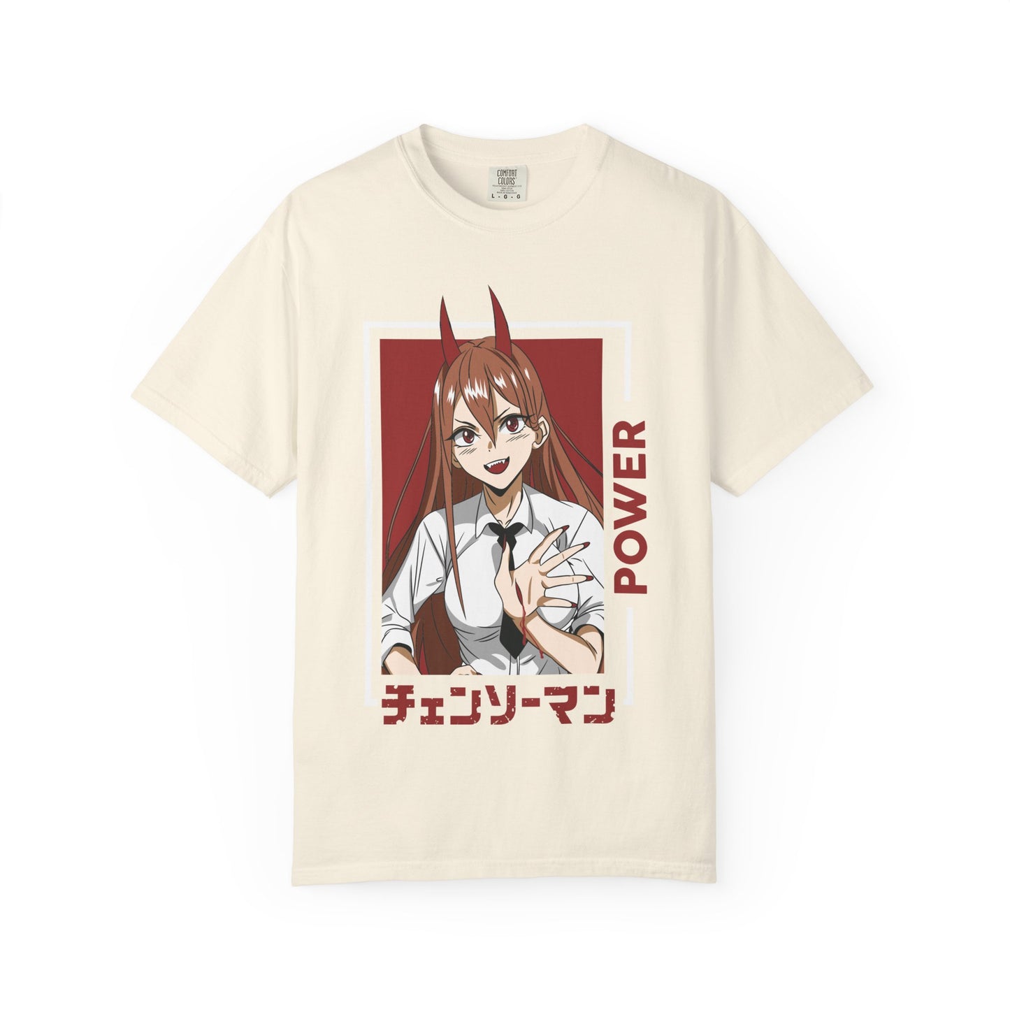Anime Power T-Shirt, Trendy Unisex Tee, Cool Graphic Tee, Gift for Anime Fans, Anime Merchandise, Casual Wear
