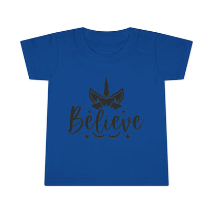 Toddler Unicorn 'Believe' T-Shirt – Cute & Inspirational Kids Apparel