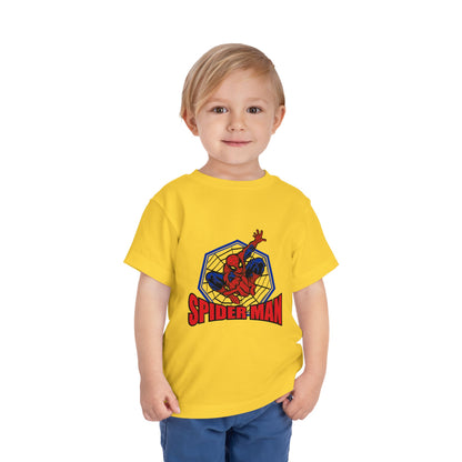Spider-Man Toddler T-Shirt, Cute Kids Tee, Superhero Birthday Gift, Child's Playwear, Cartoon Apparel