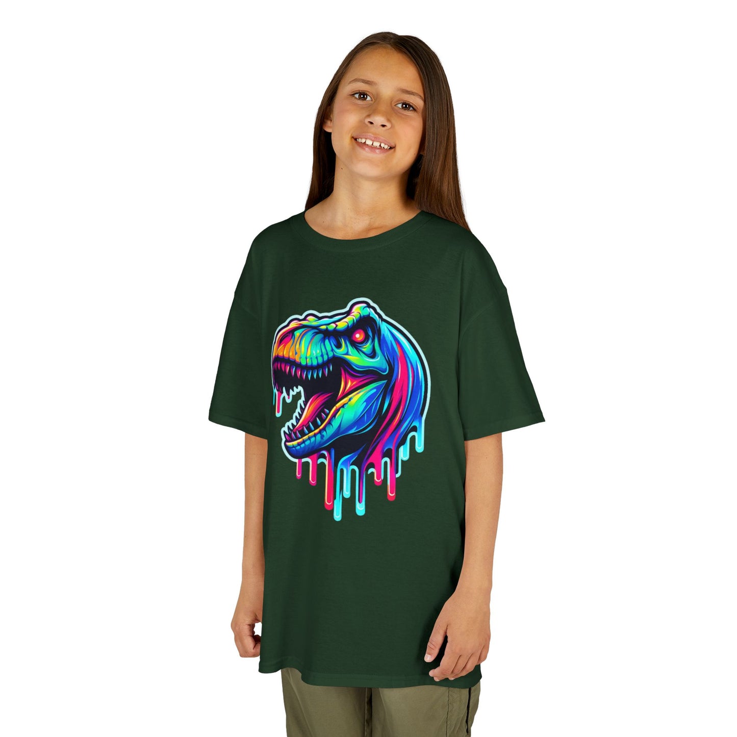 Colorful Dinosaur Kids Tee - Fun for Parties & Everyday Adventures