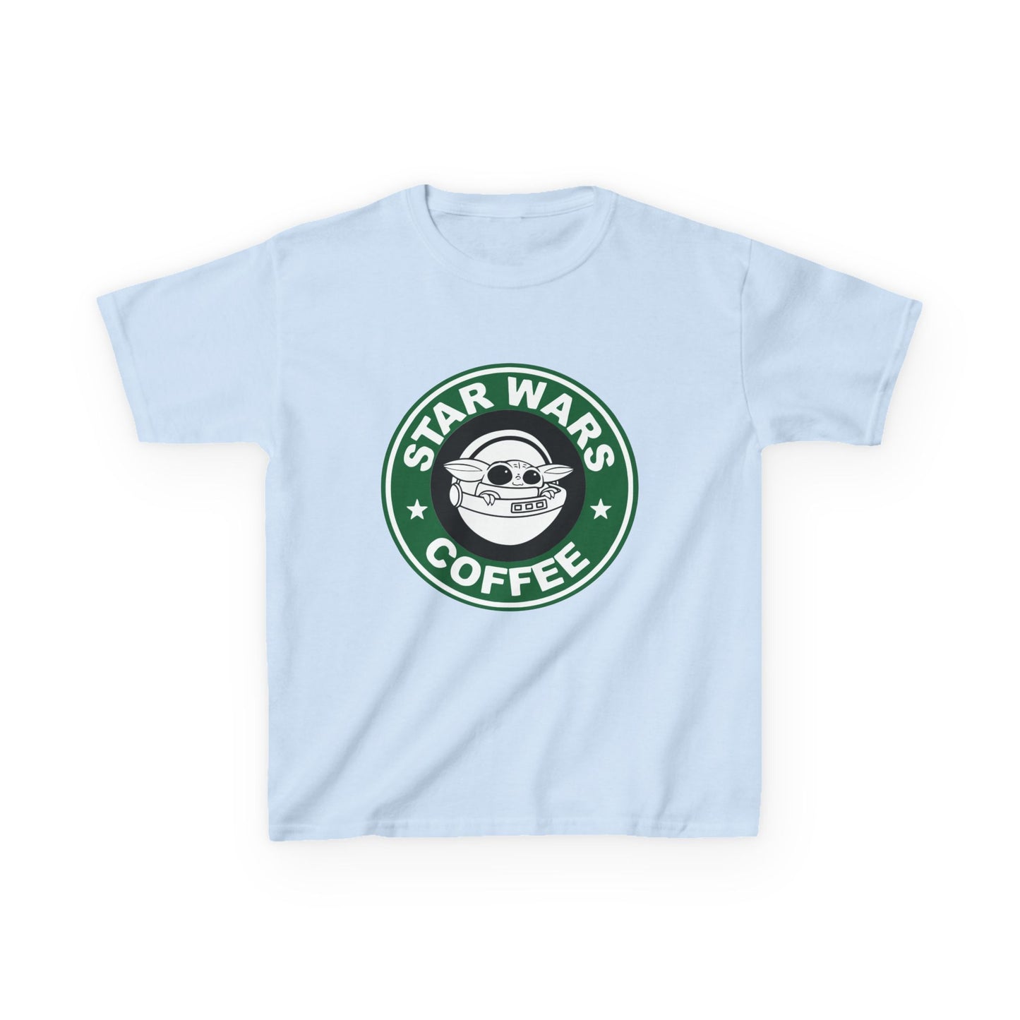 Star Wars Coffee Kids Tee, Fun Graphic T-shirt for Boys & Girls, Perfect for Birthdays, Star Wars Fans, Casual Wear