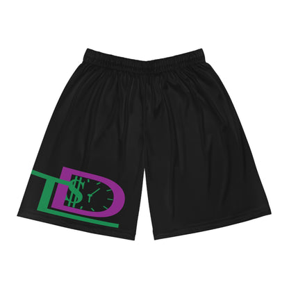 Time Designs Cool Basketball Shorts with Dollar Graphics - Perfect for Athletes