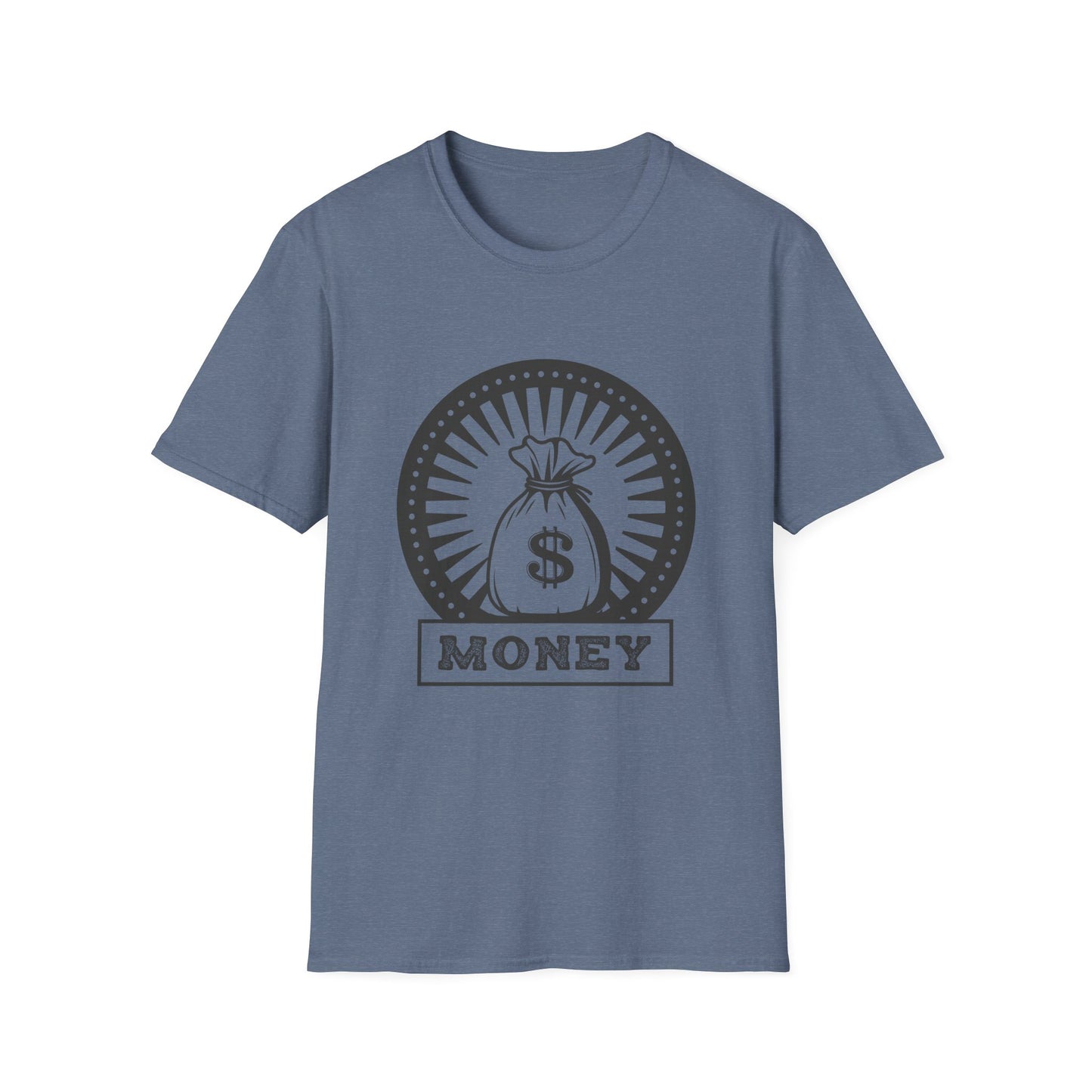 Money Bag Graphic Unisex T-Shirt - Perfect for Hustlers and Entrepreneurs