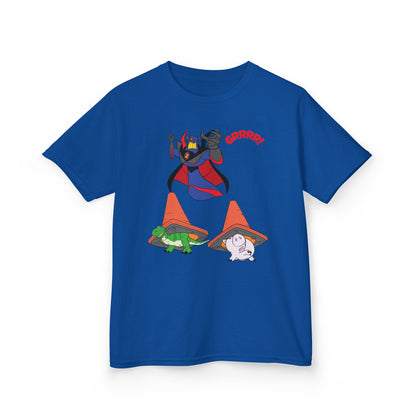 Kids Cartoon Battle Tee - Fun & Unique Grrr! Design