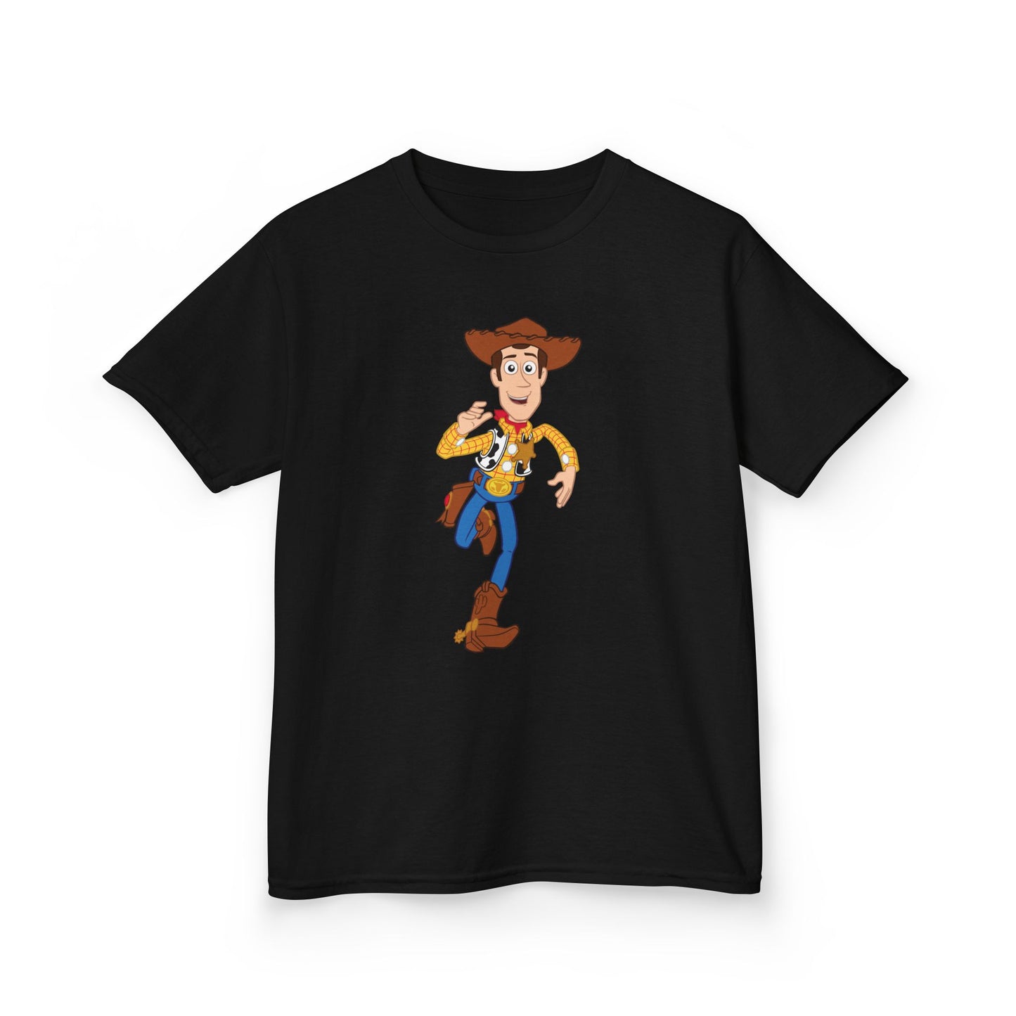 Whimsical Cowboy Kids Tee, Fun Graphic Tee, Kids Casual Wear, Adventure Shirt, Gift for Children, Birthday Outfit, Playful Apparel