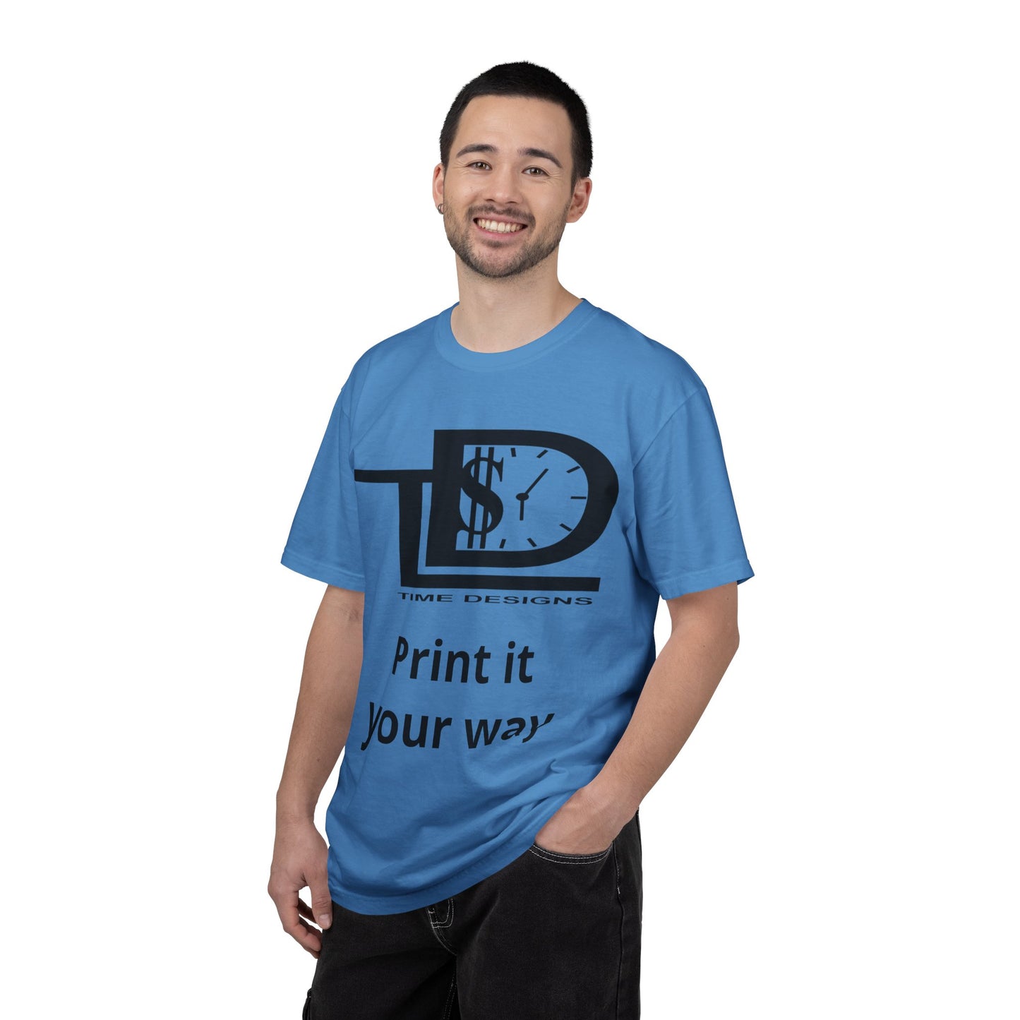 Custom Print T-Shirt — "Print it your way" Graphic Tee