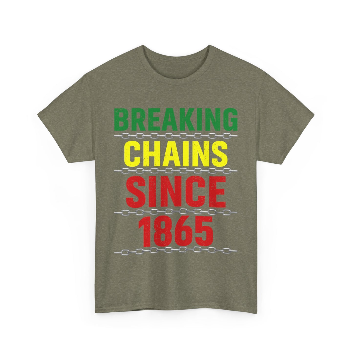 Breaking Chains Unisex Heavy Cotton Tee, Inspirational Cotton Shirt, Empowerment Tee, Heritage T-Shirt, History-Inspired Gift, [...]
