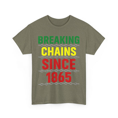 Breaking Chains Unisex Heavy Cotton Tee, Inspirational Cotton Shirt, Empowerment Tee, Heritage T-Shirt, History-Inspired Gift, [...]
