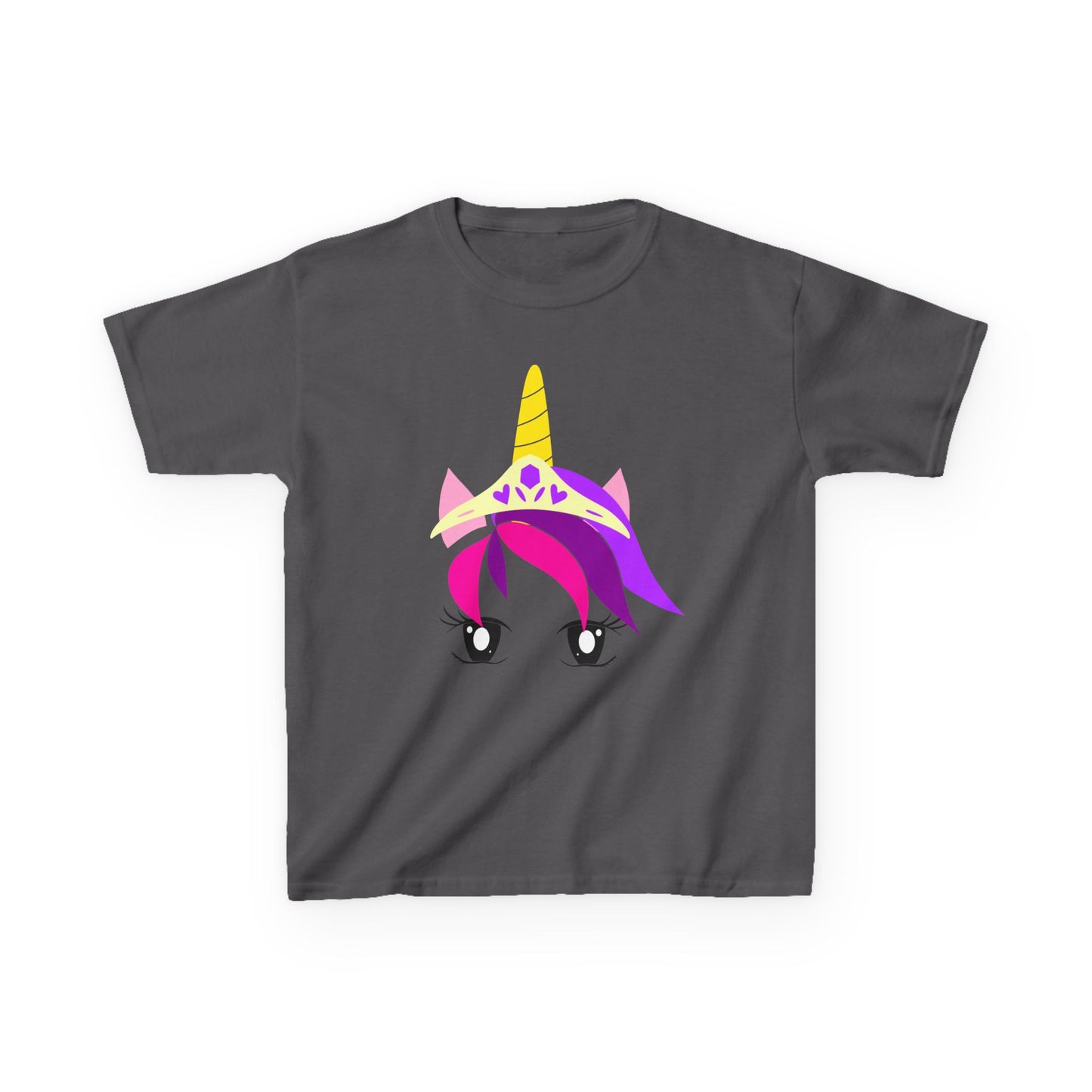 Unicorn Princess Kids Tee - Fun & Whimsical Heavy Cotton Shirt