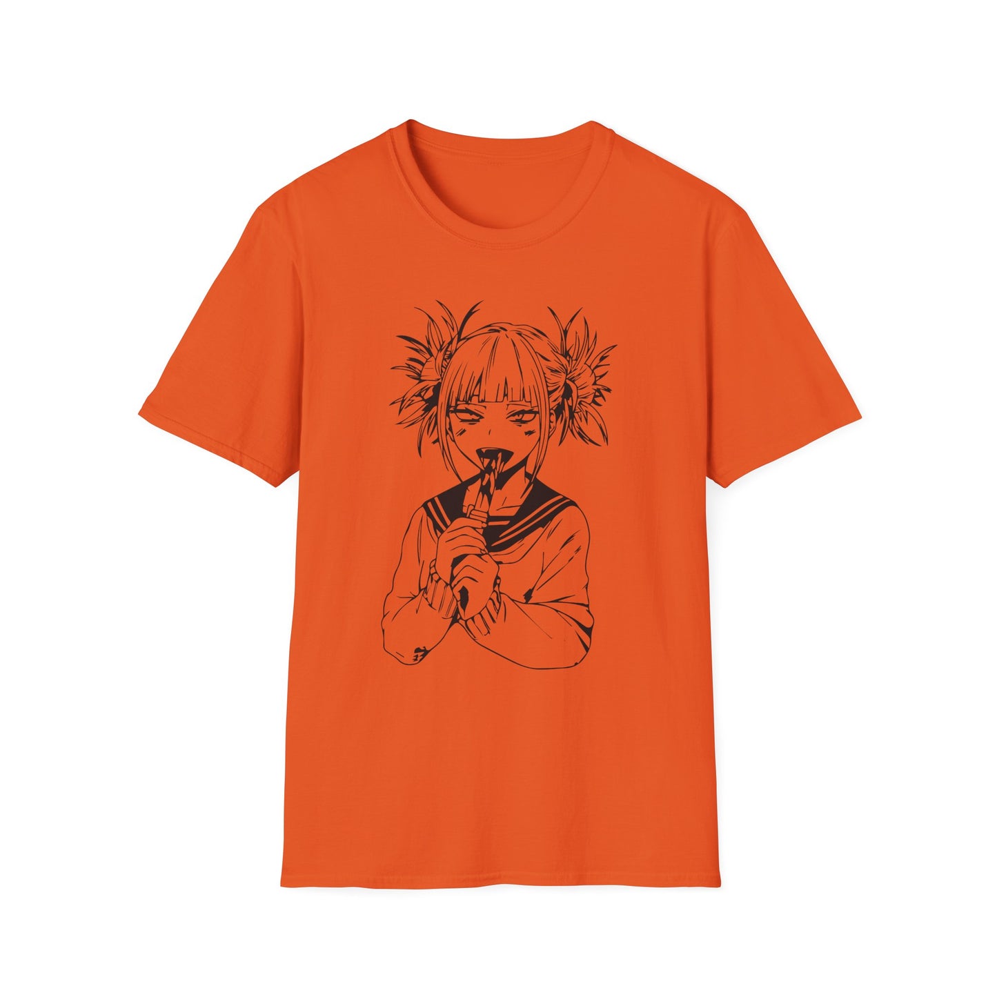 Cute Anime Character Unisex Softstyle T-Shirt - Perfect for Fans and Casual Wear