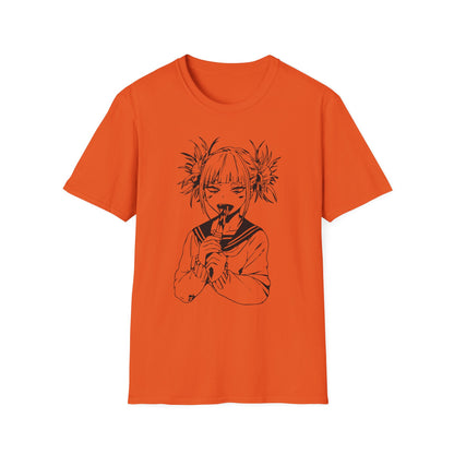 Cute Anime Character Unisex Softstyle T-Shirt - Perfect for Fans and Casual Wear