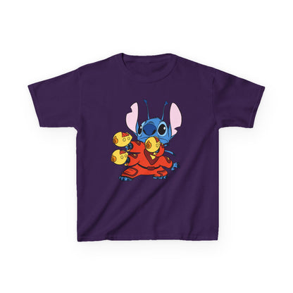 Colorful Kids Tee with Fun Cartoon Design