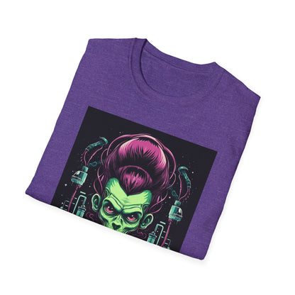 Cosmic Sci-Fi Graphic T-Shirt - Unisex Softstyle