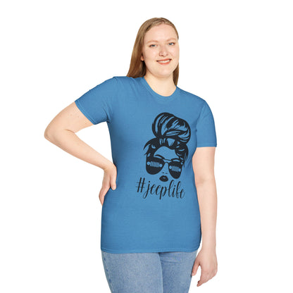 #jeeplife Unisex Softstyle T-Shirt - Fun Off-Road Adventure Tee