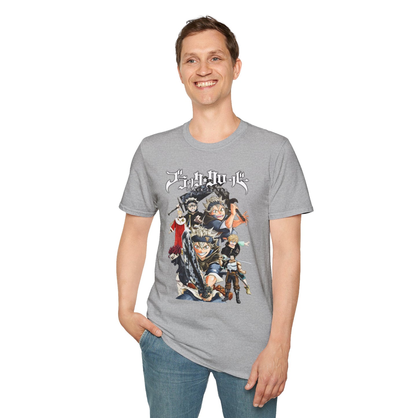 Unisex Softstyle T-Shirt - 'Create Your Own Calm' & Anime Design