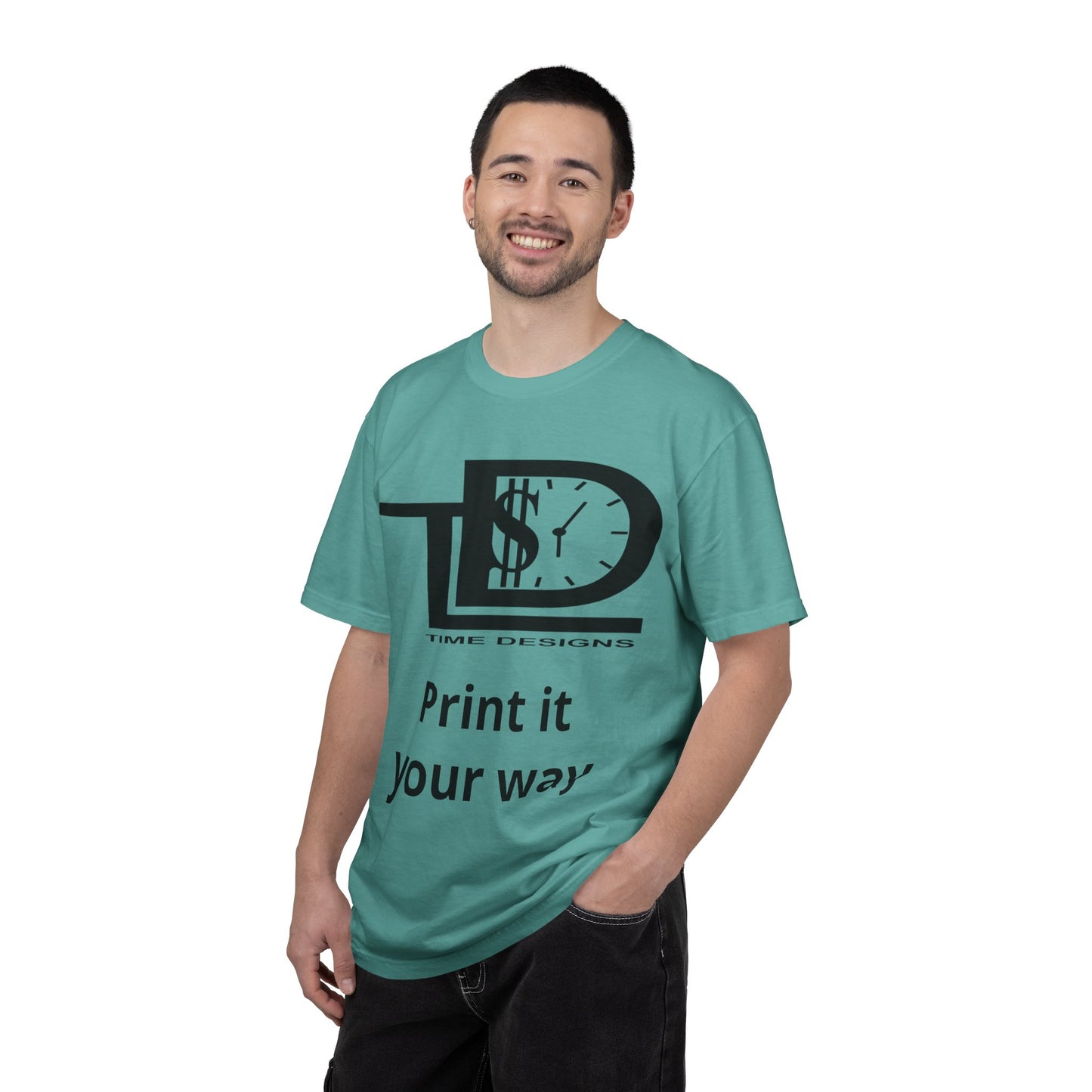 Custom Print T-Shirt — "Print it your way" Graphic Tee
