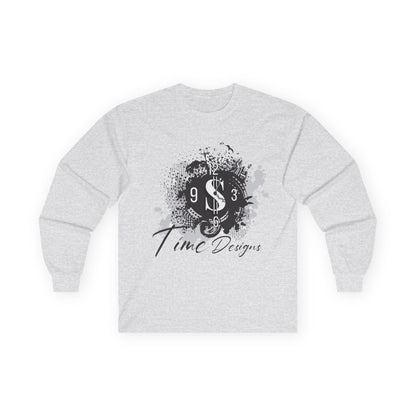 Money Symbol Long Sleeve Tee for Trendsetters