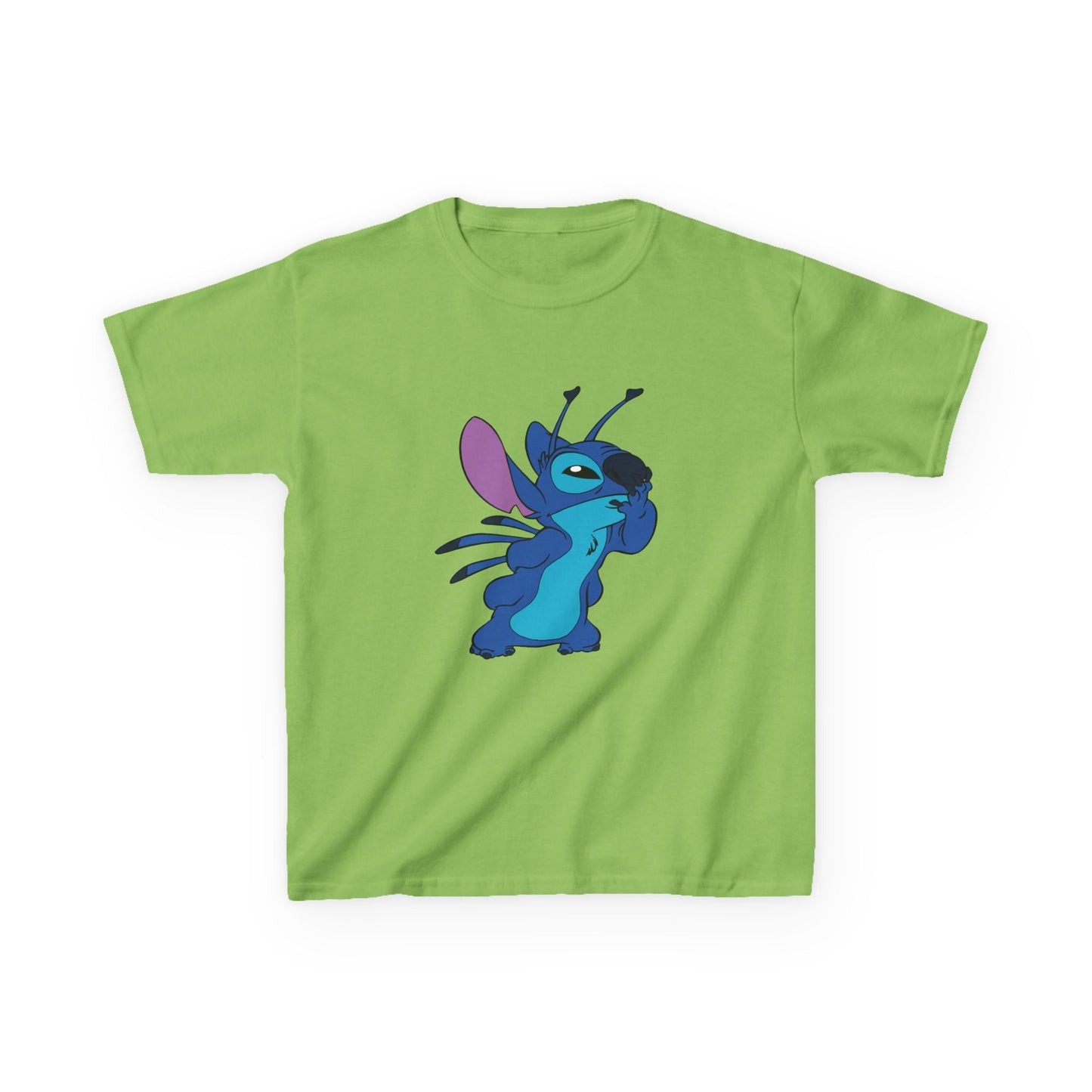Kids Cotton Tee - Cute Stitch Design for Fun Adventures