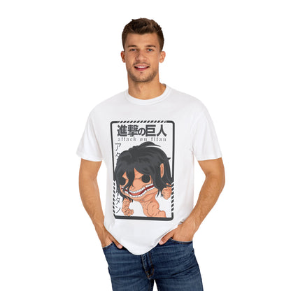 Anime Graphic T-Shirt, Attack on Titan Tee, Unisex Casual Shirt, Gift for Anime Fans, Streetwear Style