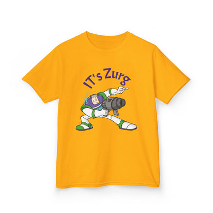 Kids Buzz Lightyear Tee - 'It's Zorg' Fun Cotton T-Shirt