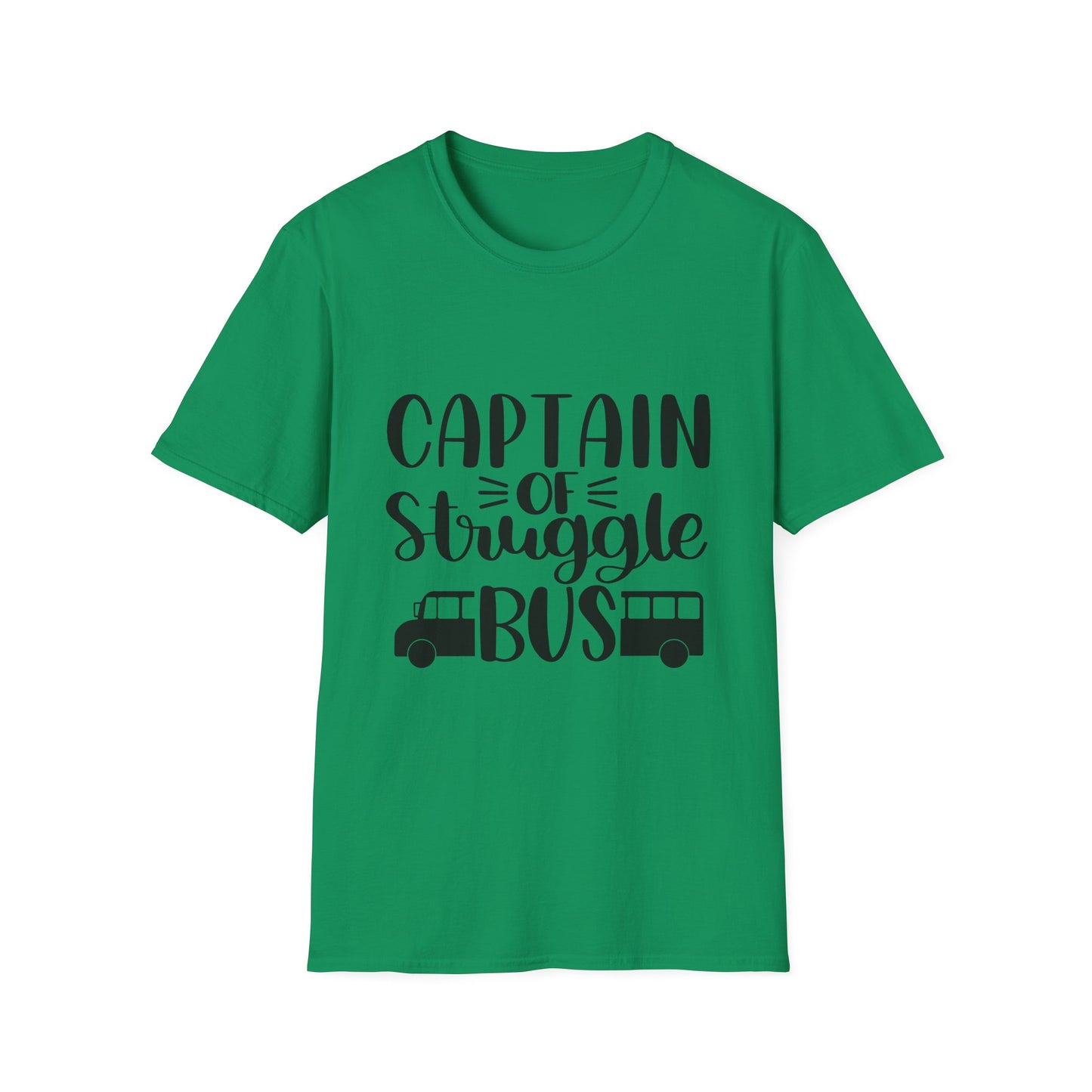 Captain of the Struggle Bus Unisex Softstyle T-Shirt