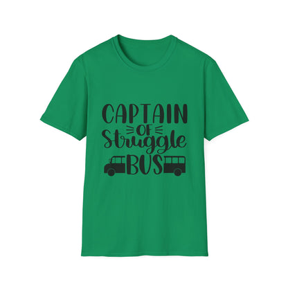 Captain of the Struggle Bus Unisex Softstyle T-Shirt