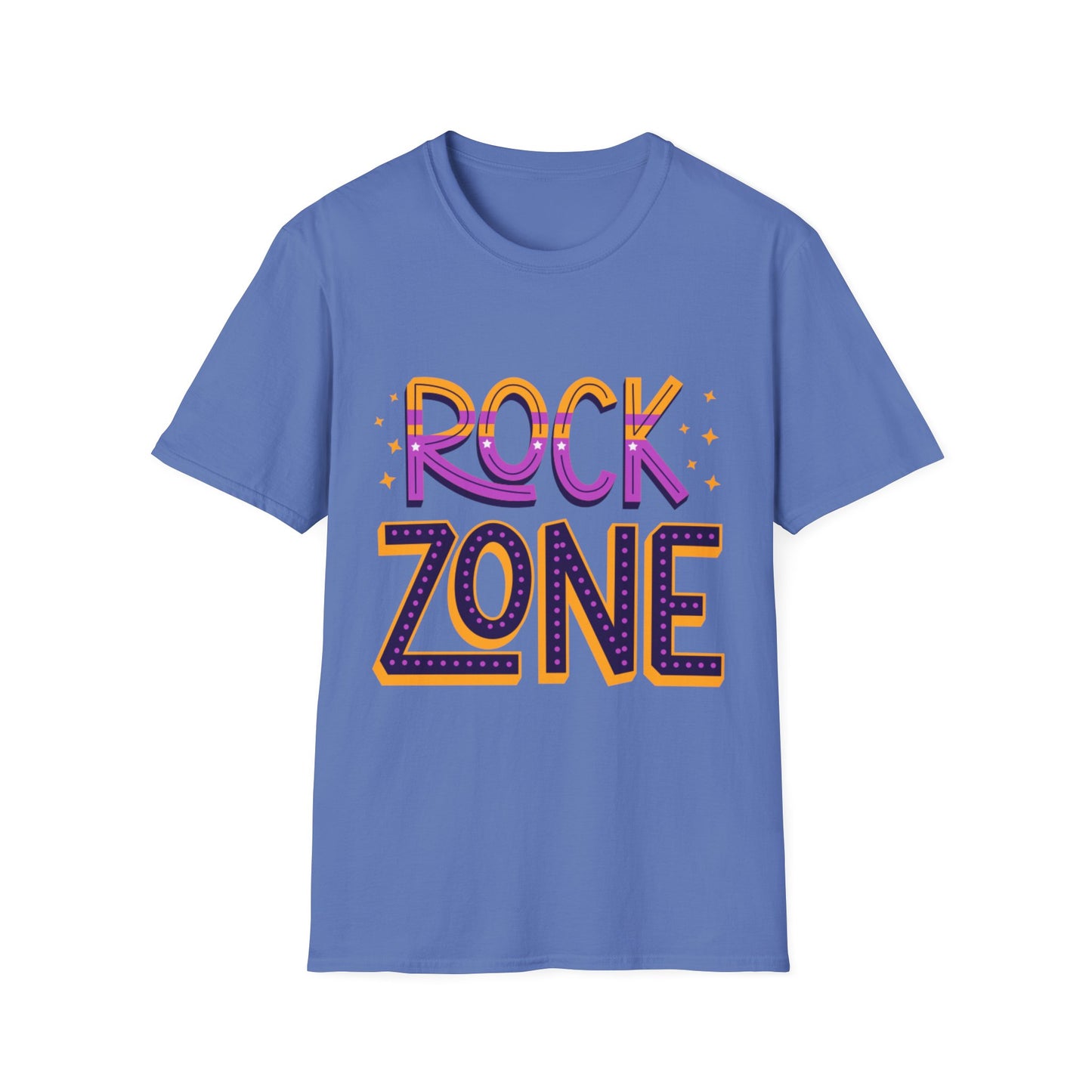 Rock Zone Unisex Softstyle T-Shirt, Music Lover Tee, Concert Outfit, Festival Wear, Birthday Gift, Casual Style