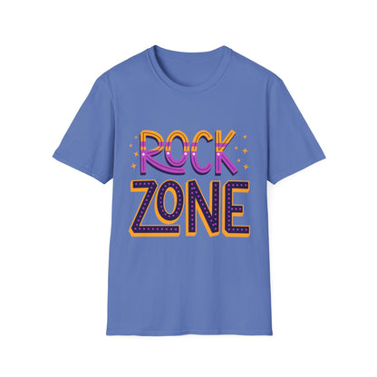 Rock Zone Unisex Softstyle T-Shirt, Music Lover Tee, Concert Outfit, Festival Wear, Birthday Gift, Casual Style