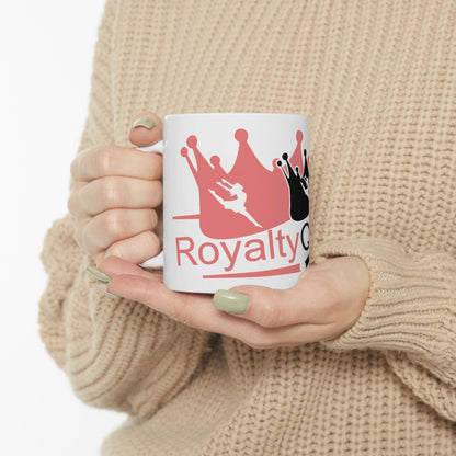 Royalty Queen Ceramic Mug - Perfect Gift for Dancers and Dance Enthusiasts