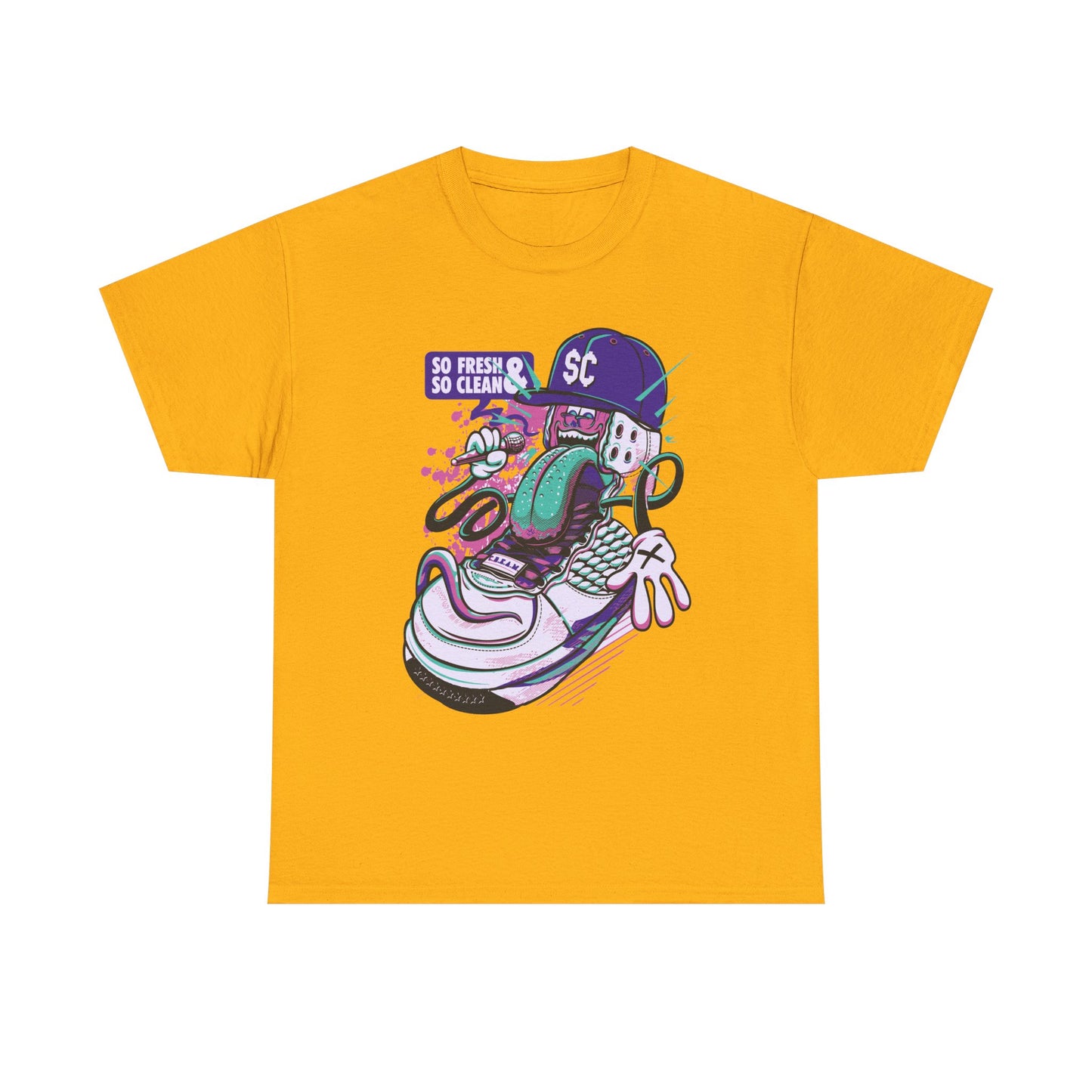 So Fresh So Clean Unisex Heavy Cotton Tee - Trendy Streetwear T-Shirt
