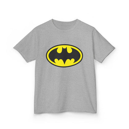 Batman Kids Tee, Superhero Shirt for Boys, Fun Graphic T-Shirt, Birthday Gift, Comic Style Apparel