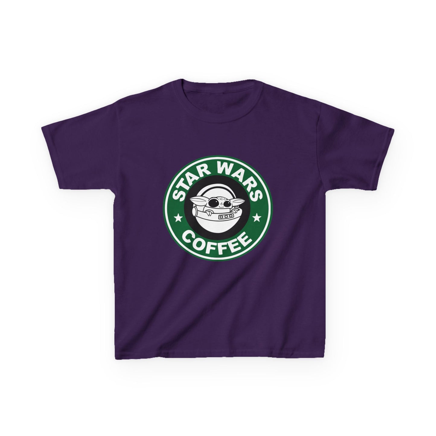 Star Wars Coffee Kids Tee, Fun Graphic T-shirt for Boys & Girls, Perfect for Birthdays, Star Wars Fans, Casual Wear