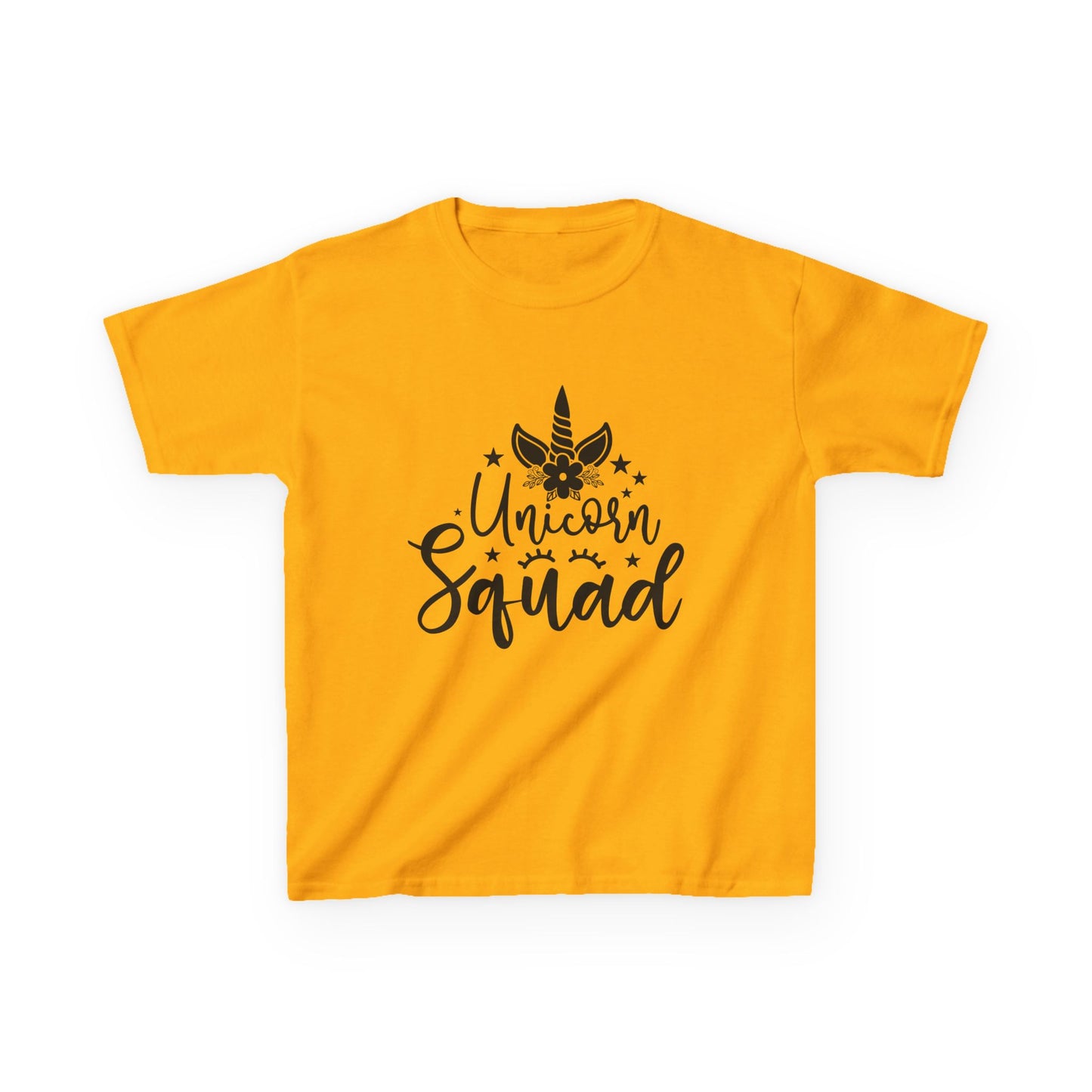 Kids Unicorn Squad Tee - Fun Lightweight Cotton Shirt for Playful Kids