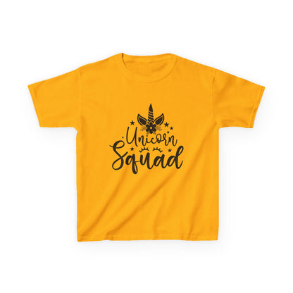 Kids Unicorn Squad Tee - Fun Lightweight Cotton Shirt for Playful Kids