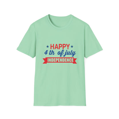 Festive Independence Day T-Shirt, 4th of July Tee, Unisex Holiday Shirt, Summer Celebration Top, Patriotic Apparel, Casual Wear