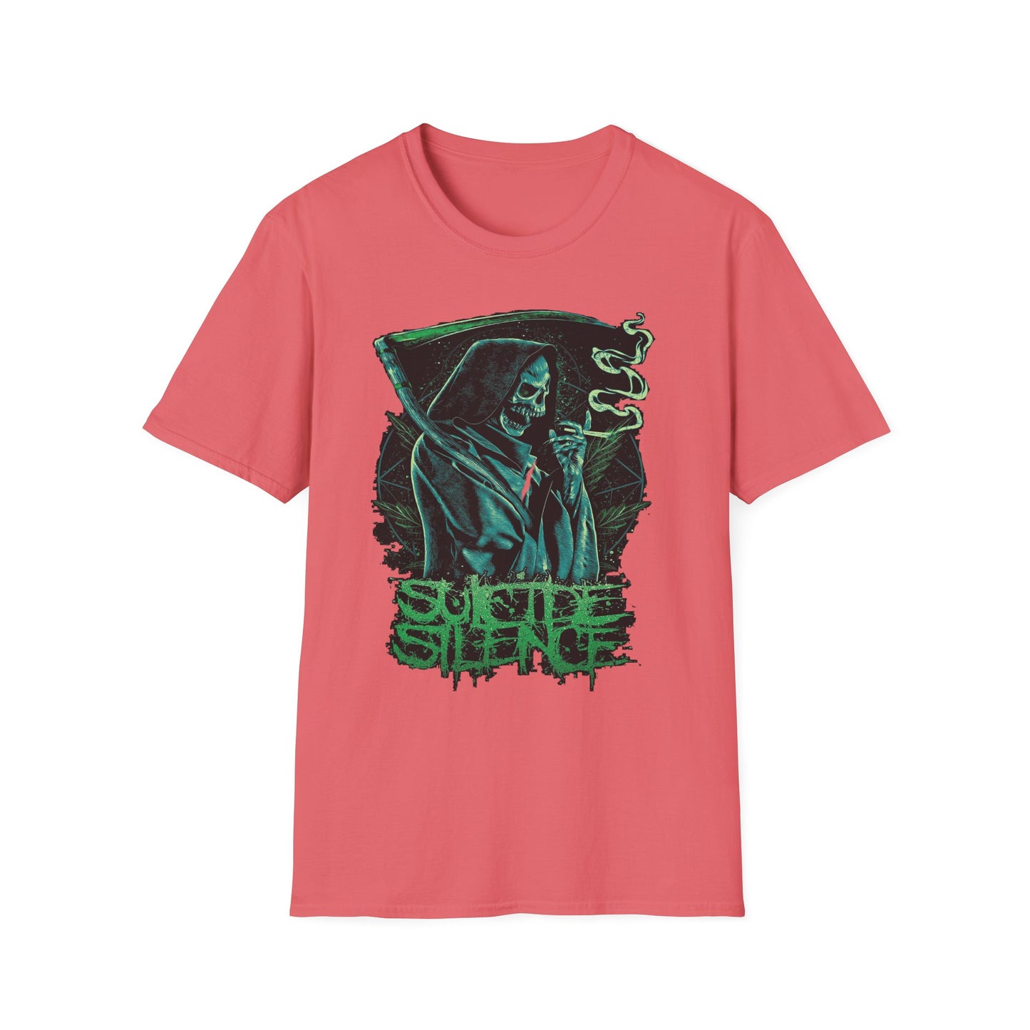 Unisex Softstyle T-Shirt - Suicide Silence Graphic Tee for Music Fans