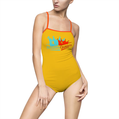 Vibrant Women's One-Piece Swimsuit - Fun and Stylish, Perfect for Beach Days, Vacations, Pool Parties, Summer Fun, Swimwear