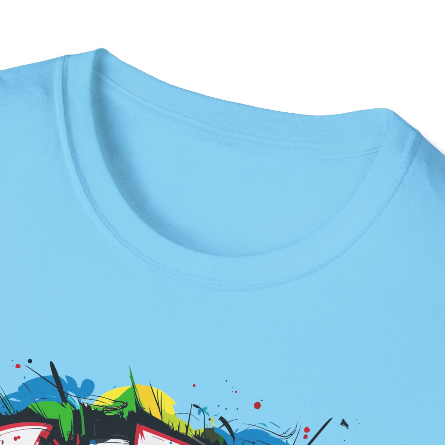 Vibrant Graphic T-Shirt for Creative Souls | Perfect for Art Lovers, Graphic Tee, Gift for Artists, Casual Style, Streetwear
