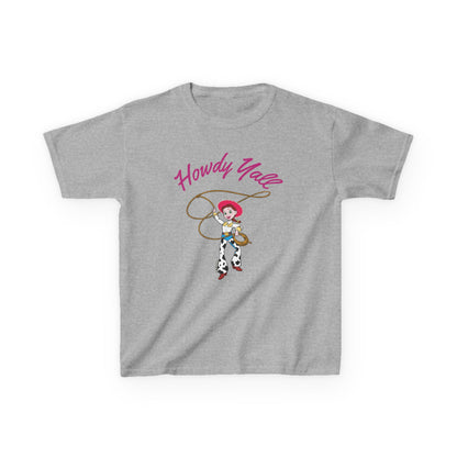 Howdy Y'all Kids Tee - Fun Western Style Cotton T-Shirt for Kids