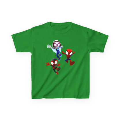 Kids Spider-Man Adventure Tee - Fun and Cozy Cotton T-Shirt for Young Superhero Fans