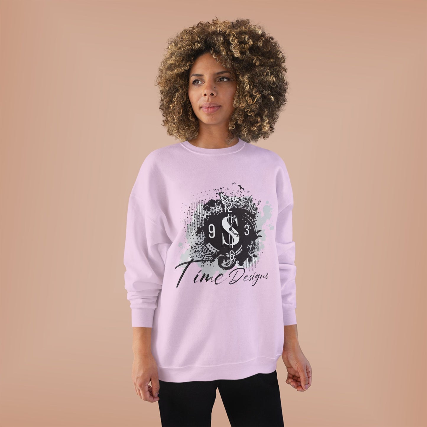 Unisex Eco-Friendly Graphic Crewneck Sweatshirt
