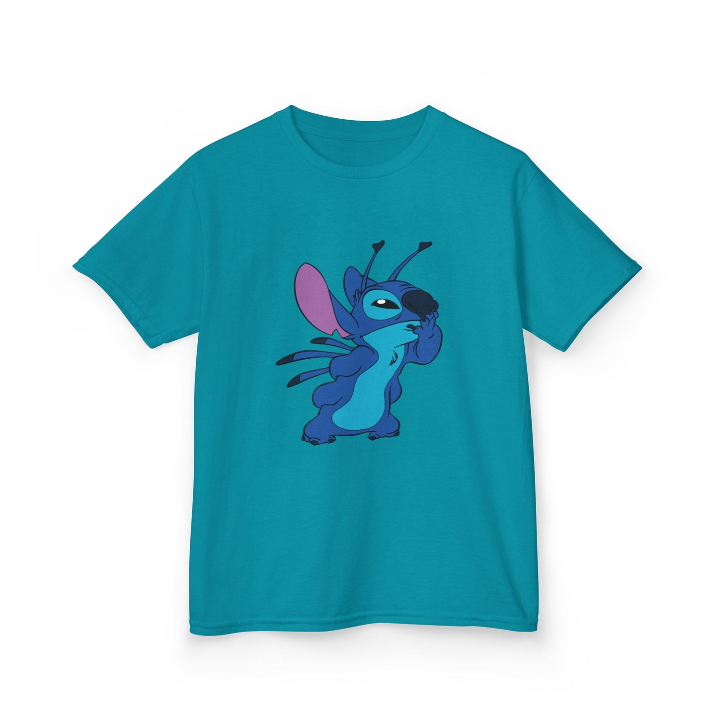 Kids Cotton Tee - Cute Stitch Design for Fun Adventures