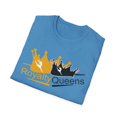 Royalty Queens T-Shirt, Unisex Softstyle Tee, Perfect for Gifts, Birthday Celebrations, Casual Wear, Empowerment Fashion, Unique Style