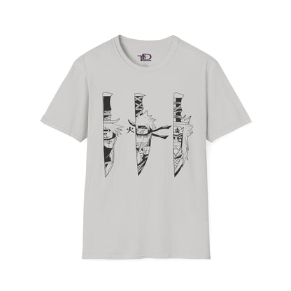 Cool Graphic Unisex T-Shirt with Edgy Knife Design