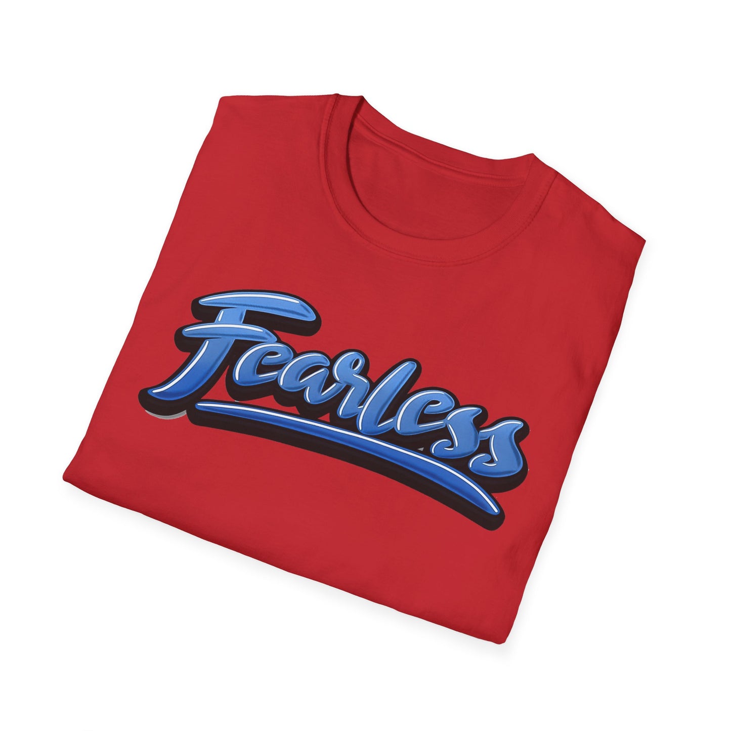 Fearless Unisex Softstyle T-Shirt - Inspiring Graphic Tee for Confident Self-Expression