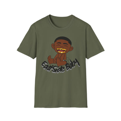 Unisex Softstyle T-Shirt - 'Eastside baby' Fun Graphic Tee